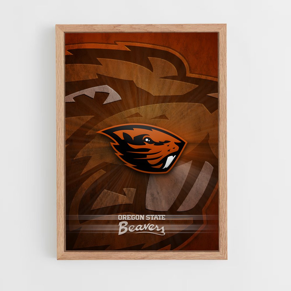 Poster Beaver Pride – affiche Baseball (vue 4)
